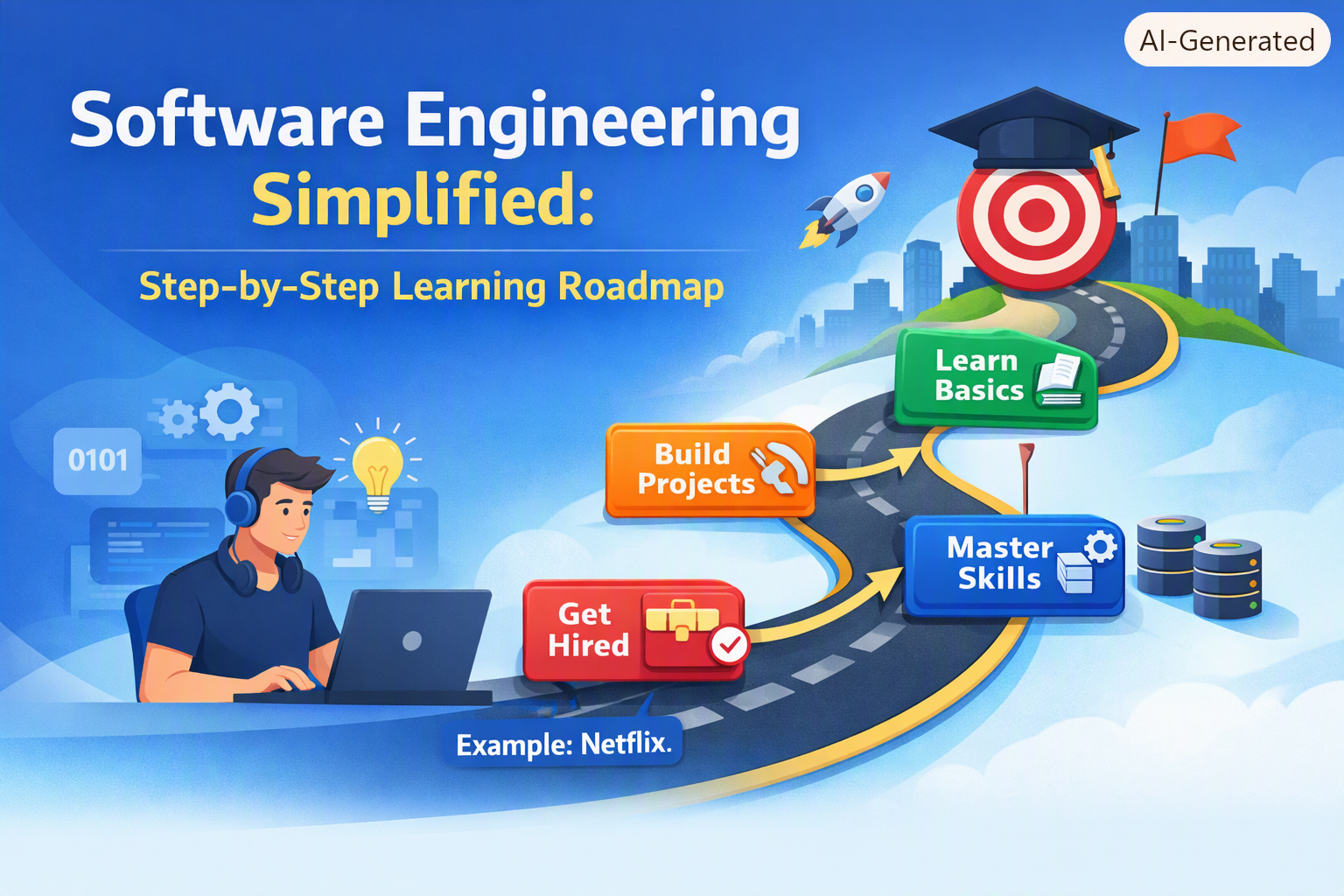 Software Engineering Simplified: Step‑by‑Step Learning Roadmap L0-MC-02