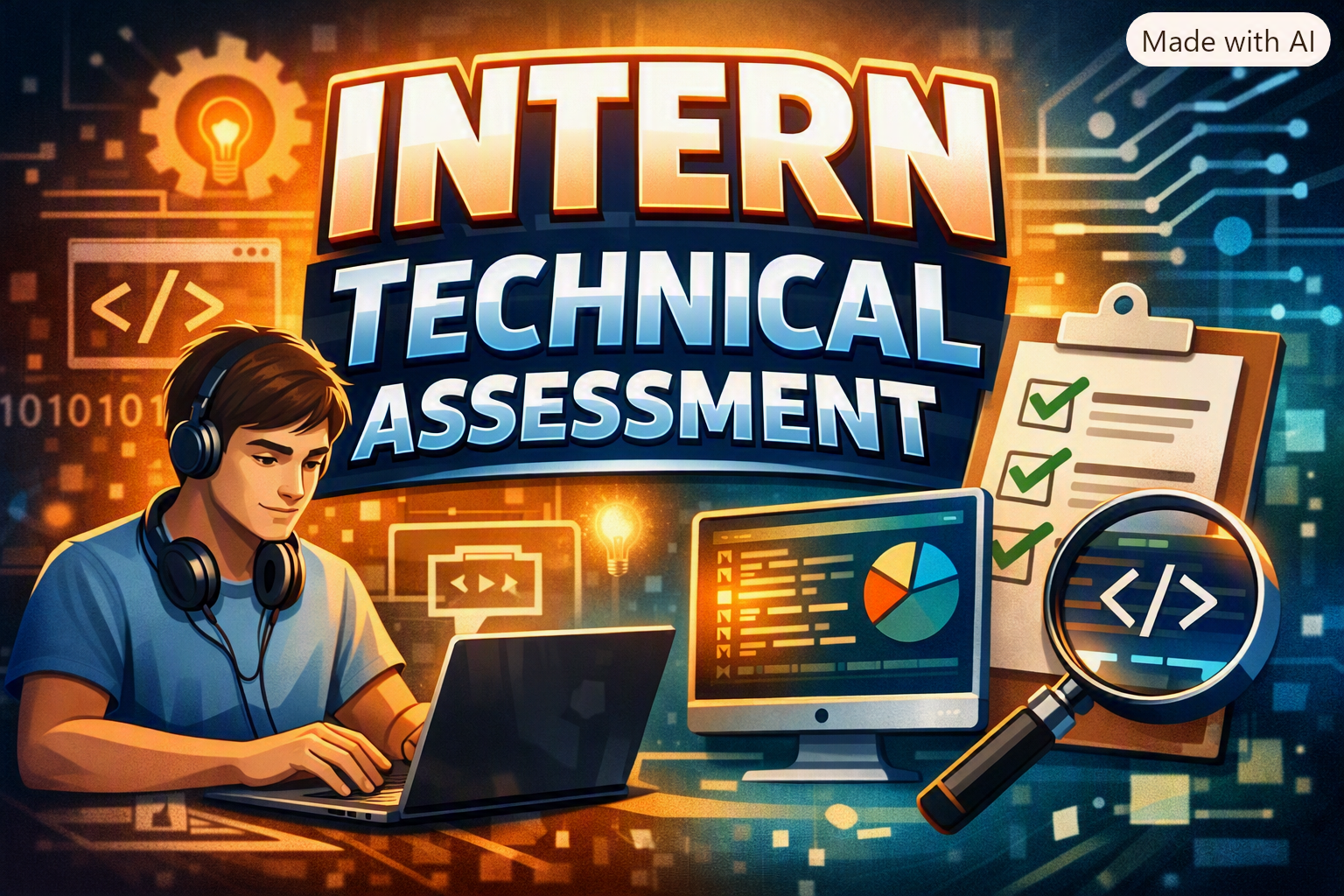 Intern Technical Assessment (30 Min / 100 Points) test101